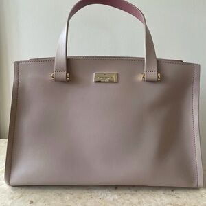 Kate Spade Dusty Pink Leather Tote